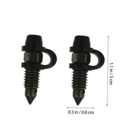 Gatuida 8sets Motorcycle Brake Caliper Bleed Screw with Dust Caps for Efficient Brake Maintenance and Construction