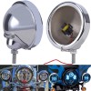 OUMURS Chrome 4.5" Spot Passing Fog Lights Lamps Housing Bucket