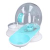 Pet Water Dispenser Food Feeder Cat Automatic Drinking Snail Shape