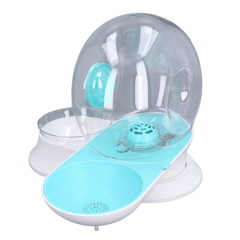 Pet Water Dispenser Food Feeder Cat Automatic Drinking Snail Shape