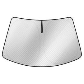 ZATOOTO QD101-T33 Windshield Sunshade for Nissan X-Trail T33 Series, 6 Layer Construction, Insulation, UV Protection, Heat Protection, Sleeping in Car, Suction Cup Not Required, Foldable, Easy