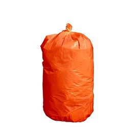 USA-Made Durable Facilities Maintenance Quality Trash Bags (44-55 Gallon, ORANGE)