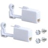 2 Pack Self Ear Piercing Gun Earring Disposable Piercing Kit