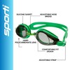 Sporti Antifog Plus Goggle - Smoke Lens Kelly Green Frame