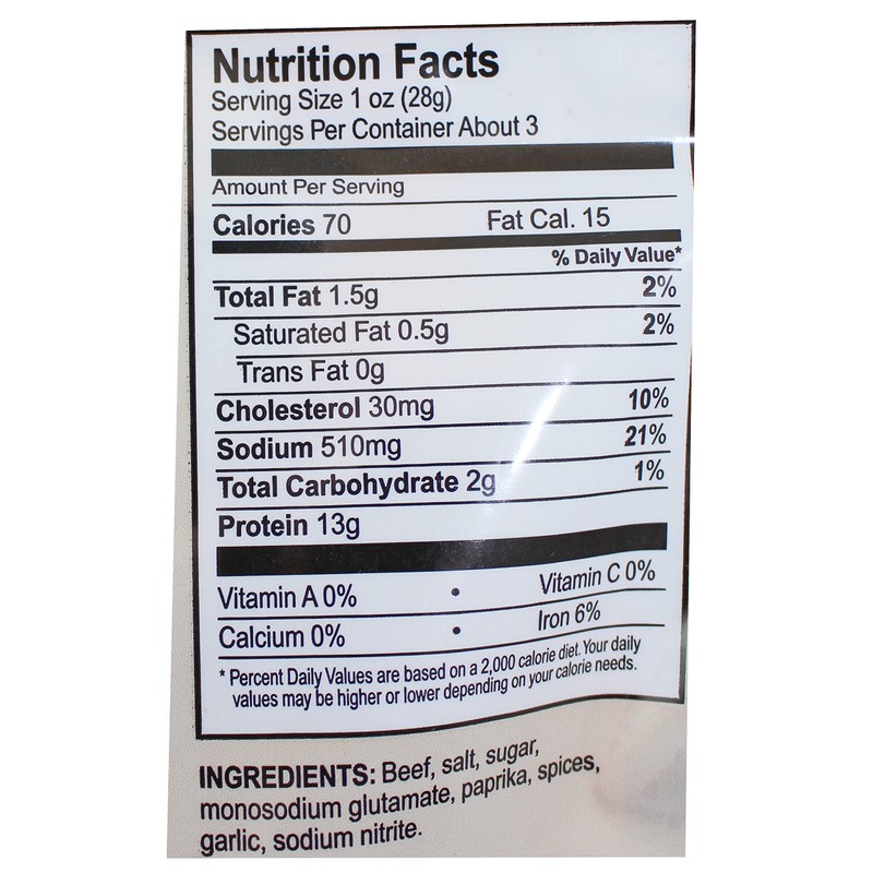 Gold Rush Premium Jerky 2.85 Oz. (Mild)