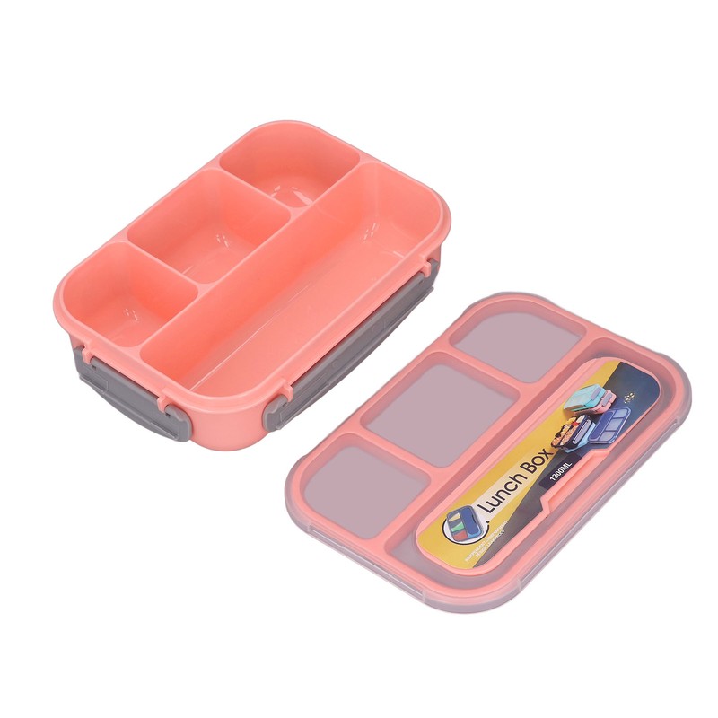 Individual Sealed Lunch Box Children Lunch Box 4 Compartment Lunch