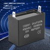 Tyenaza CBB61 Rectangular Black 24uF 450V AC 50/60Hz Starting Capacitor