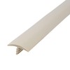 Outwater Plastic T molding 3/4 Inch Wide Putty Gray Flexible