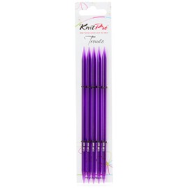 Knit Pro KP51005 15 cm x 5 mm Double Pointed Needles, Multi-Colour
