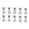 Herrajes Guerrero Pata Para Mueble O Sala 10 Cm Altura