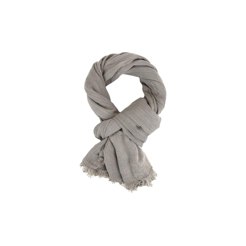 Ella Jonte Wide Men's Scarf in 3 Colours Blue Beige