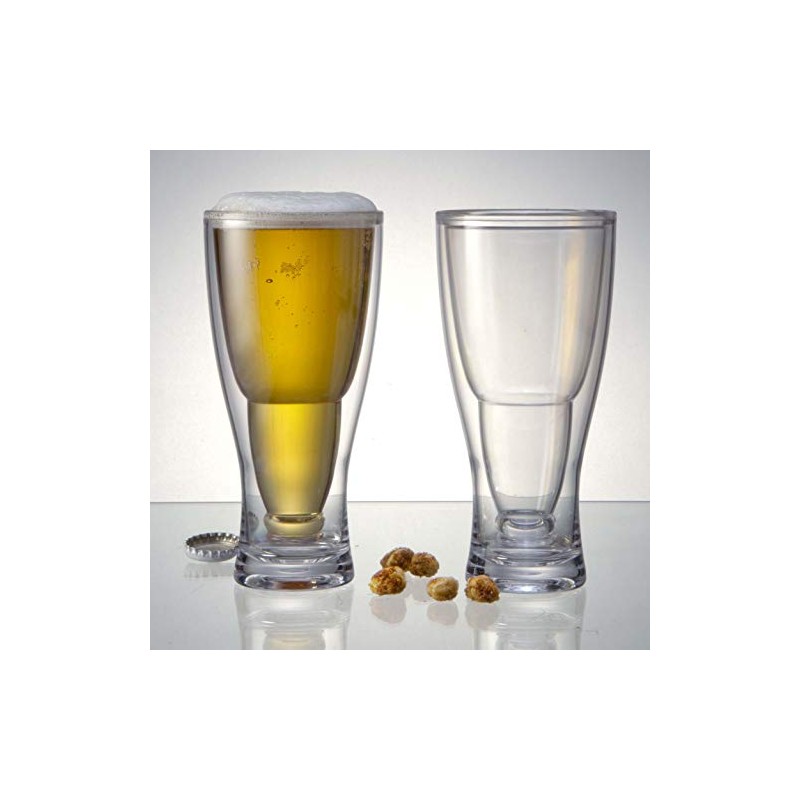 Prodyne Beer Glass, 12 oz, Clear