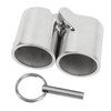 32mm Marine Grade Boat Pipe Connector 316 Stainless Steel Folding