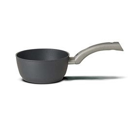 Meyer TVM-S18 One-Handled Pot, 7.1 inches (18 cm), Aluminum, Induction Compatible, Fluorine Resin Treatment, Made in Italy, TVM-S18