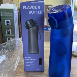 Flavour Bottle With Ring And Wrist strap Blue