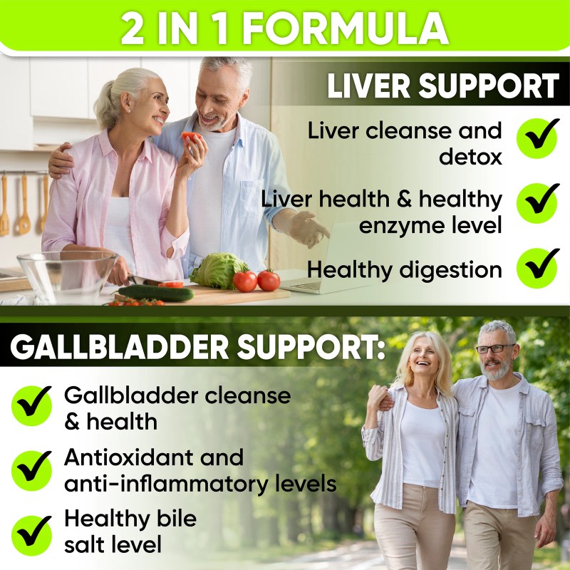 NutraPro Liver Health Formula and Gallbladder Support-Liver Cleanse Detox &