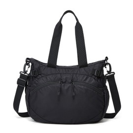 forestfish Small Gym Tote Bag, Carry on Luggage Handbag Shoulder Bag Lightweight Waterproof