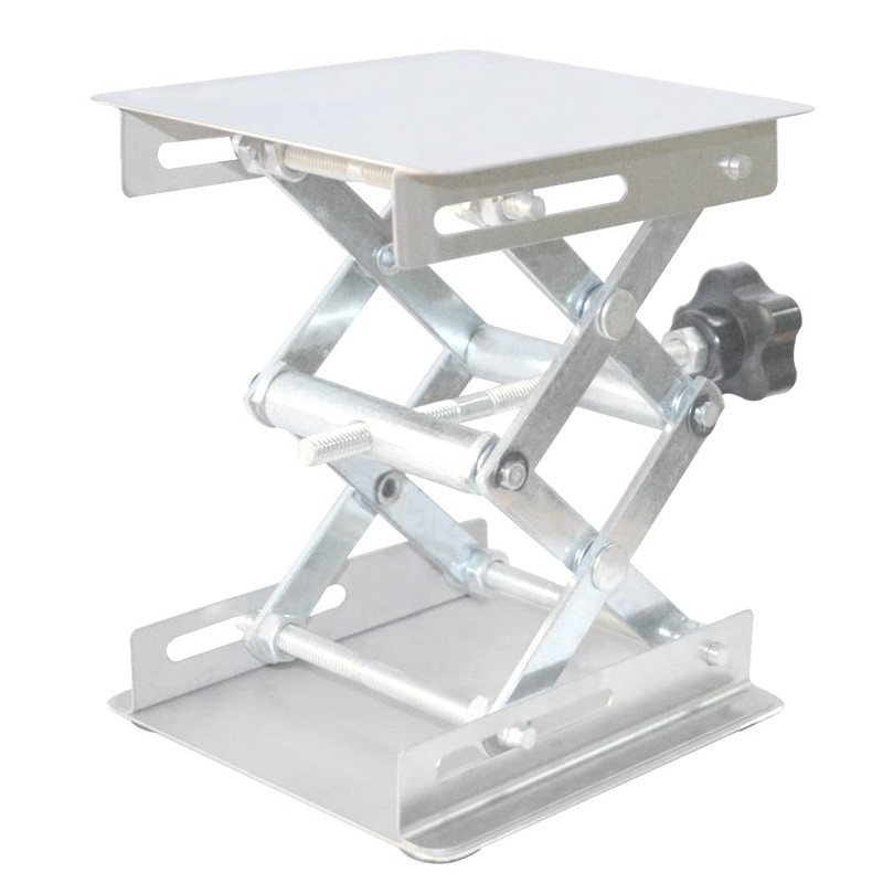 Stainless Steel Lab Jack Stand, Table Lift Laboratory Jack Platform,
