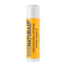 Bee Natural - 100% Natural Moisturising Lip Balm, Honey Vanilla Flavour, 4.2 g