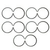 New 10x47mm Piston Rings For 66cc 80cc Engine Motorised Bicycle