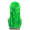 Premium Silky Polyester Durag (Lime)
