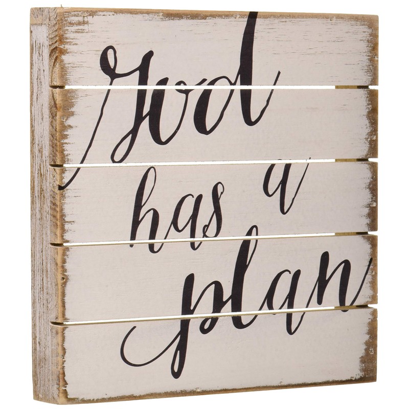 Sincere Surroundings PET10338 God Has a Plan 8 x 8,