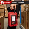 BOZZYS Portable Lockout Tagout Kit - 27 Pack OSHA Compliant