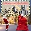 FITNISSFTW Extra Large Santa Gift Bag, 5.9ft*4.9ft Jumbo Santa Sack,