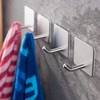 YIGII Towel Hooks/Bathroom Hook - Self Adhesive Hooks Office Hooks