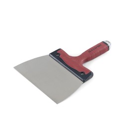 Nespoli N0D16144716 Stainless Steel Shaving Spatula with Rubber Handle 160 mm