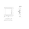 Repa Market Access Panel Door White Opening Flap Cover Plate