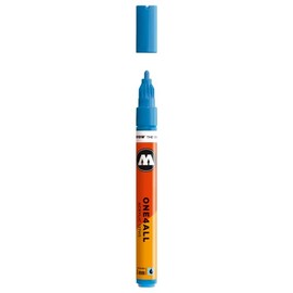 Molotow 127-HS Marker ONE4ALL, 2mm Spitze, 5,0ml, schockblau mittel