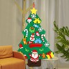 Felt Christmas Tree, 100 cm High Felt Christmas Tree Set