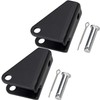 PAGOW Linear Actuator Mounting Brackets, Silver Heavy Duty Metal Mounting