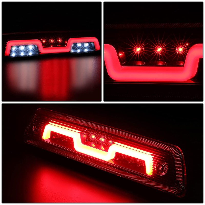 NUVISION LIGHTING 3BL-ZTL-010-CH CLear Lens LED 2-Stage Sequential 3rd Brake