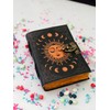 Keyman Thema Design Studio Vintage Sun & Moon Leather Journal