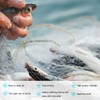 URTERYSER Jigging Mesh, Cast Net with and without Sports Hand