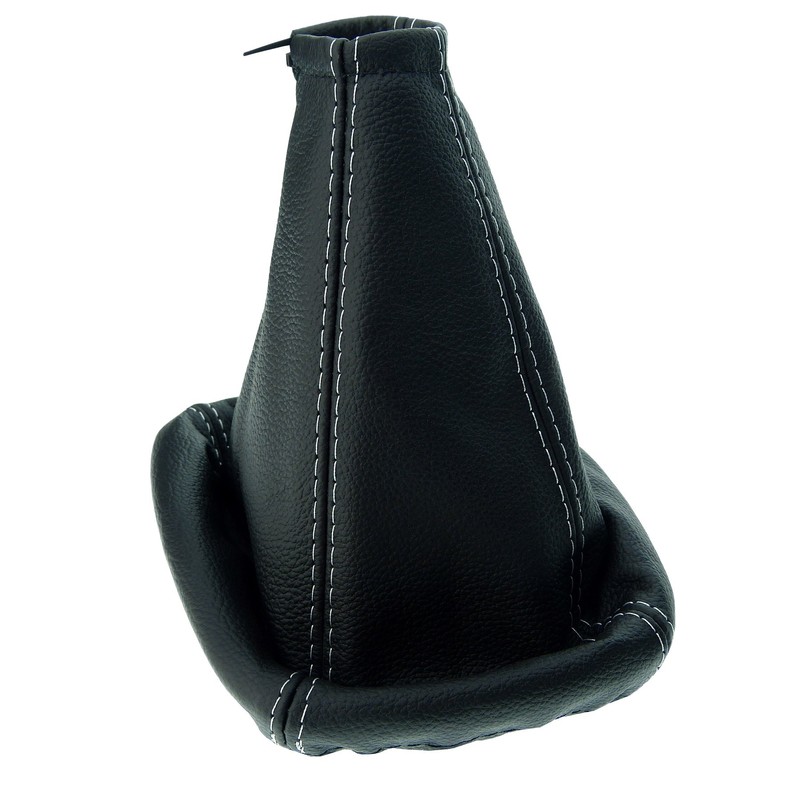 L&P A0011-4 Gear Stick Gaiter 100% Genuine Leather Black Stitching