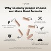 Organic Maca Root Capsules 1500mg - Made with Black, Red,