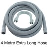 Spares2go Drain Hose Extra Long Water Pipe compatible with Bosch