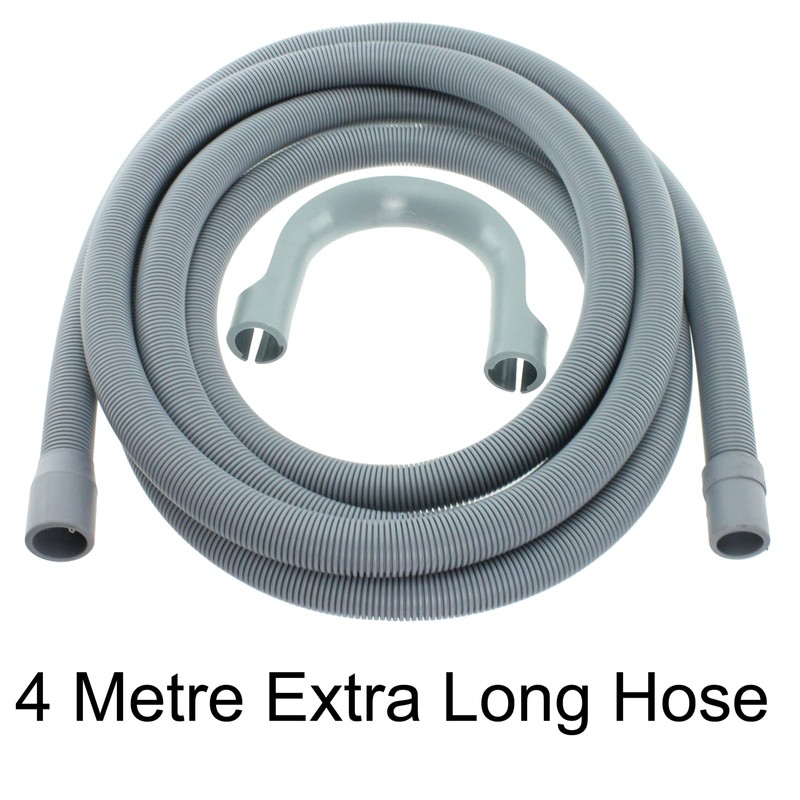 Spares2go Drain Hose Extra Long Water Pipe compatible with Bosch