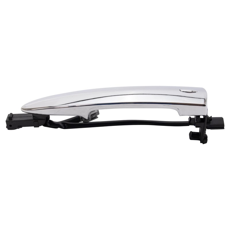 TRQ Exterior Door Handle Chrome Compatible with 2011-2017 Nissan Leaf
