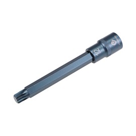 uxcell 1/2" Drive x M12 (12mm) Triple Square Spline Bit Socket, S2 Steel Bits, CR-V Sockets 5.5" Length (for Hand Use Only)