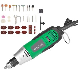260W Rotary Tool Power Die Electric Multi-function Grinder Carver Set, Stepless Variable Speed Adjustment, 31000RPM, Lightweight