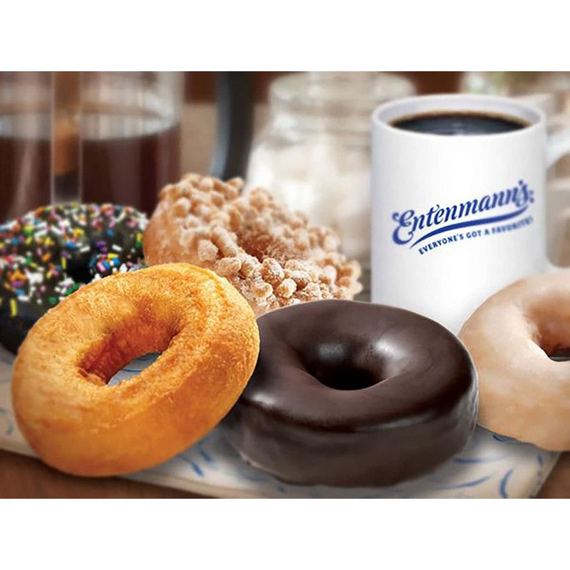 Entenmann's Chocolate Donut Flavored Coffee Pods, Medium Roast Single Serve