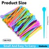 Haikole Pieces Brush Roller Pick 180 PCS Plastic Roller Pick