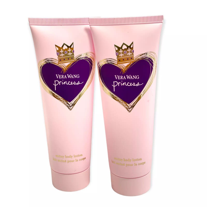 Vera Wang Princess Satiny Body Lotion 2.5oz./75ml New; LOT OF