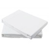 Egyptian Cotton 200 Thread Count Fitted Sheet - White -