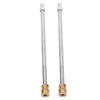 Levemolo 2pcs High Pressure Washer Extension Rods Power Washer Accessories