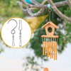 Jetec 30 Pieces Wind Spinner Swivel Hooks 360 Degree Dual